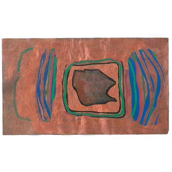 z - PAINTING - Gouache and Posca on Japanese Paper - cm19x11