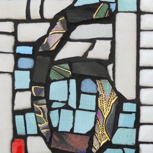 HOUSE NUMBERS - Recycled Ceramic Mosaic